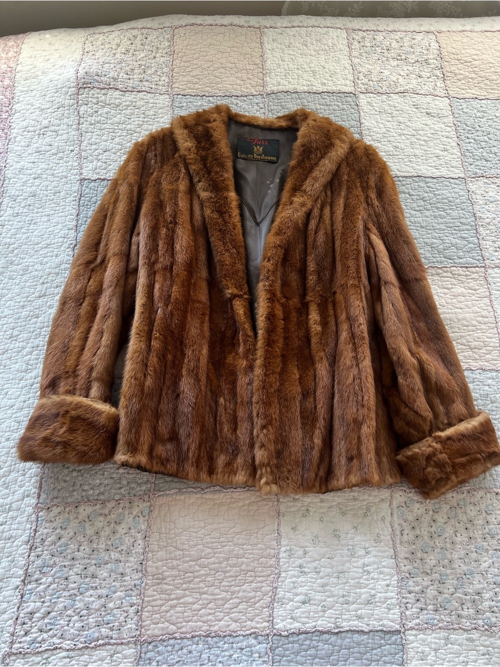 Vintage Hudson’s Bay Mink Fur Coat